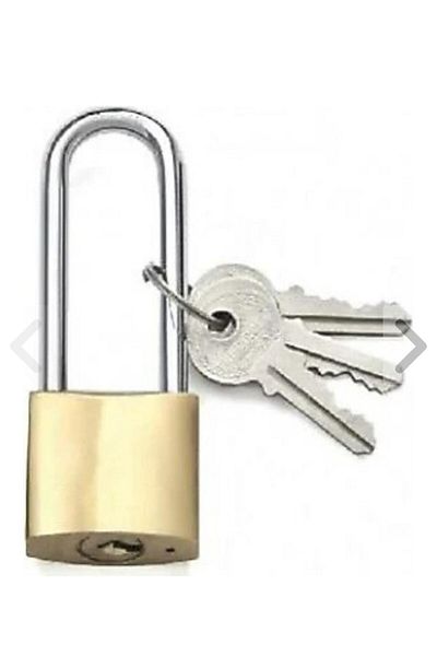 kroks 50mm Yellow Padlock Long Shoes - 1 Piece