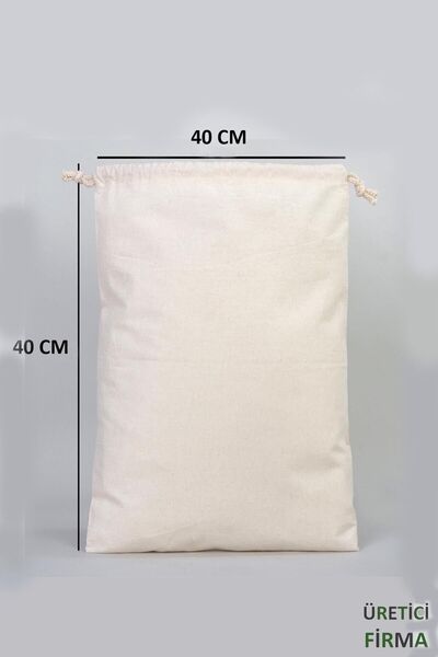 ÇANTAPAK Ham Bez Kese/Torba/ Organizer 40x40 (5 Adet)