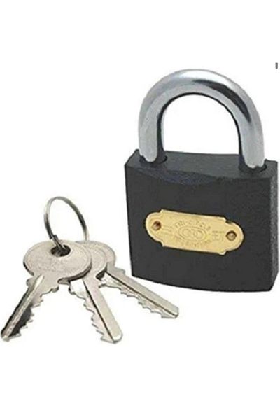 TRİCE 63mm Gray Hanging Lock (1 Piece)