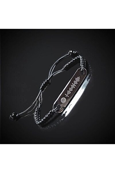 vogutima Çelik Bileklik - Spotify Unisex Metal • Işıklı Kutuda • Sevgiliye • ...