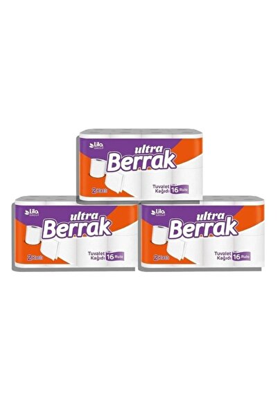 Berrak 16'lı Tuvalet Kağıdı X 3