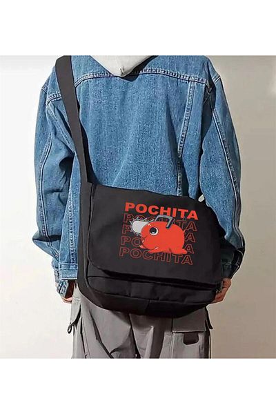 Aesthia MINGALONDON - Pochita Printed Messenger Bag