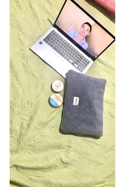 LOVELYBAG لابتوب رمادي (حقيبة يد)
