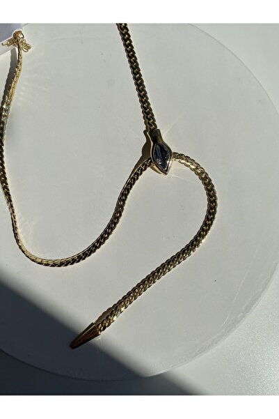 Hillshine Yılan Model Ayarlanabilir Modern Kolye Gold