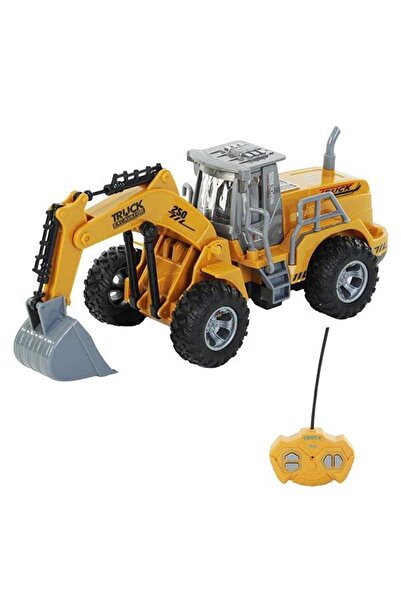 Duman Uzaktan Kumandalı Şarjlı Kepçe Iş Makinası 14cmx23cm