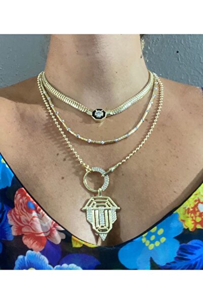 GG ACCESSORİES Serenay 3 lü set kolye