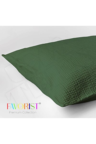FAVORİST Μουσελίνα Μαξιλαροθήκη 2 τεμαχίων με Κάλυμμα 50x70