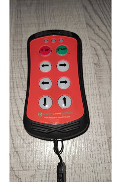 Energy ENDÜSTRİYEL MOBİL VİNÇ UZAKTAN KUMANDA LİFT KUMANDASI 6 BUTON TEK HIZ 10-30V DC