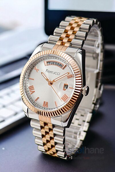 Ferrucci ساعة يد نسائية روز - التصميم الأصلي