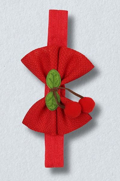 Beniizle Hair Band - Cherry Detailed