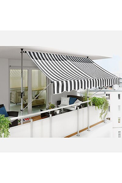 Magnotto Balkon Teras Tente Çadır Gölgelik Teleskopik Açılır Kapanır Tente Bahçe Kafe Restoran Lokanta Tente