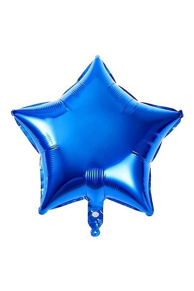parti sürprizi Blue Star Foil Balloon 1 Piece