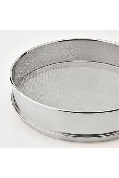 IKEA Stainless Steel Flour Sieve Diameter 23 cm