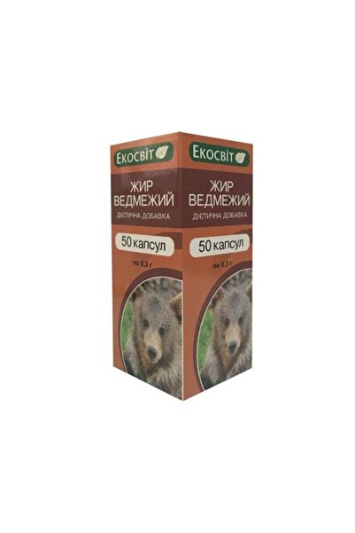 Taze ve Organik Ayı Yağı 50 Ml