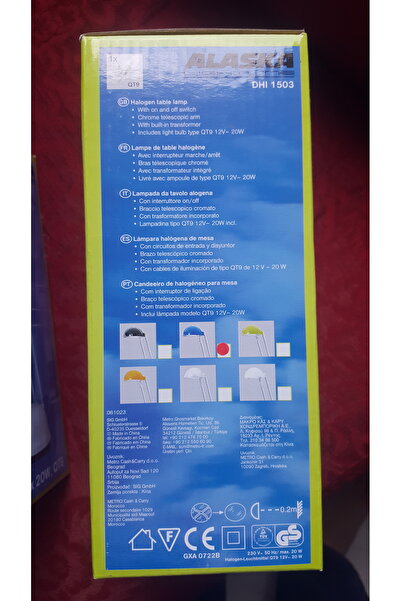 Alaska 220V MASA LAMBASI 220 VOLT MASA LAMBASI BİRİNCİ KALİTE EN İYİ MASA LAM...