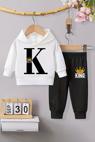 ADABEBEK Premium King Printed Bottom Top Baby Set 22564