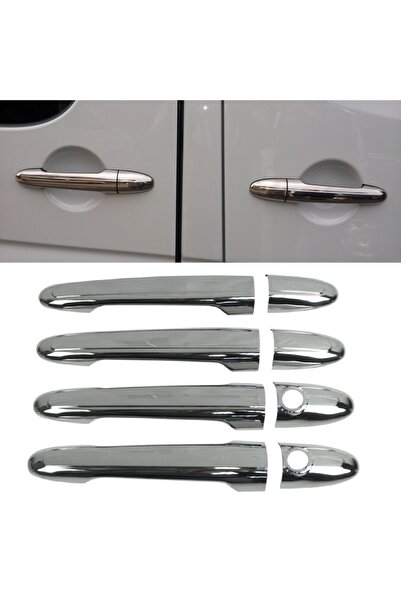 Genel Markalar Mercedes Sprinter W906 Kapı Kolu Krom 4 Kapı P.çelik 2006-2018 Arası