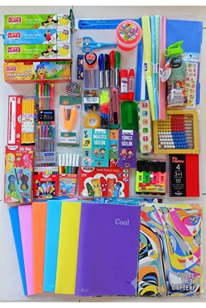 Fatih OKULA DÖNÜŞ KIRTASİYE 55 PARÇA SET-FUL SET