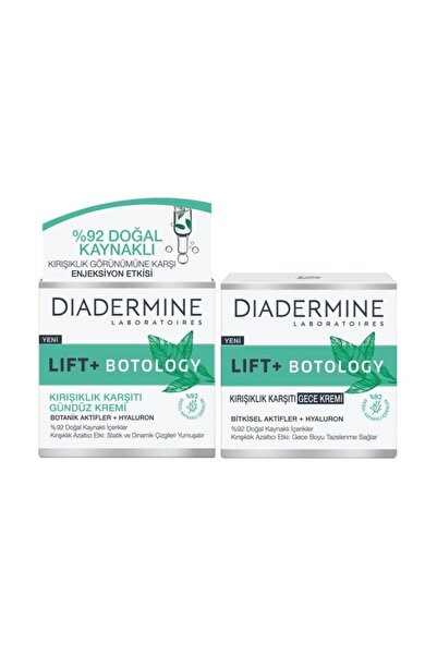 Diadermine Lift+ Botology Kırışıklık Karşıtı Gündüz Kremi + Gece Kremi Set