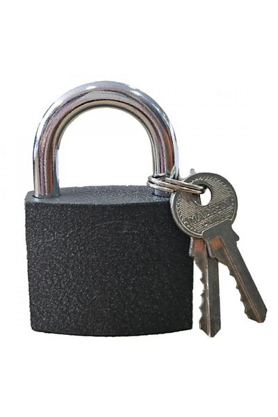 Kilit Asma Lock 38mm Gray - 1 Piece