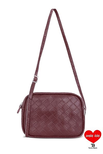 Tonny Black Original Mini Urban - Women's Crossbody Bag with Adjustable Strap and Zipper, Small Size Hand and Shoulder Bag