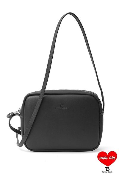 Tonny Black Original Mini Urban Damentasche - Verstellbarer Kreuzgurt, Reißverschluss, Kleine Größe - Hand- und Schultertasche