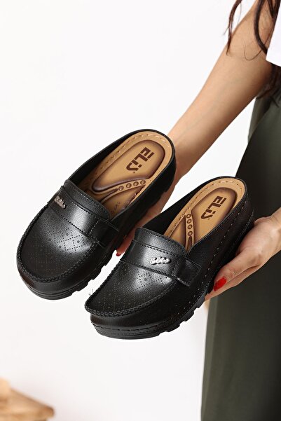 KAOF SHOES Kadın Elis Ortopedik Terlik Anne Terliği Anne Ayakkabısı Kadın Gün...