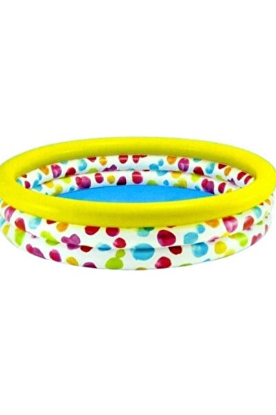 Intex Gökkuşağı Renkli 3 Bölme Havuz 147 Cm. (5843