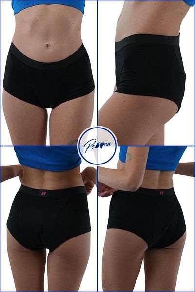 PEDDON Supernova Ganache Menstrual Super Absorbent Boxer - Αποτελεσματικά στεγανά εσώρουχα όλη τη νύχτα και την ημέρα