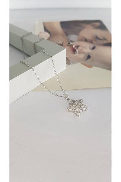 SONES قلادة فضية اللون مقاومة للتشويه من الفولاذ اللامع | سنس 200241