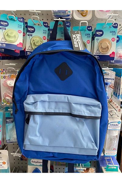 Brick Bag Backpack Saks blue