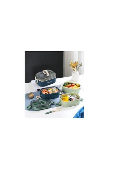 Vagon Karma Steel Lunch Box Food Box (Lunch Box) 550 Ml A51