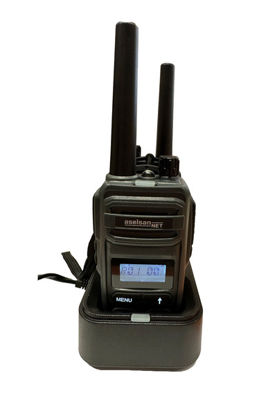 ASELSAN PM-985 GRİ İKİLİ EL TELSİZİ