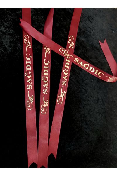 yörük tuhafiye Burgundy Groomsmen Arm Ribbon and Small Hook Image - 3 Pieces Groomsmen Sleeve Henna Night Wedding Supplies