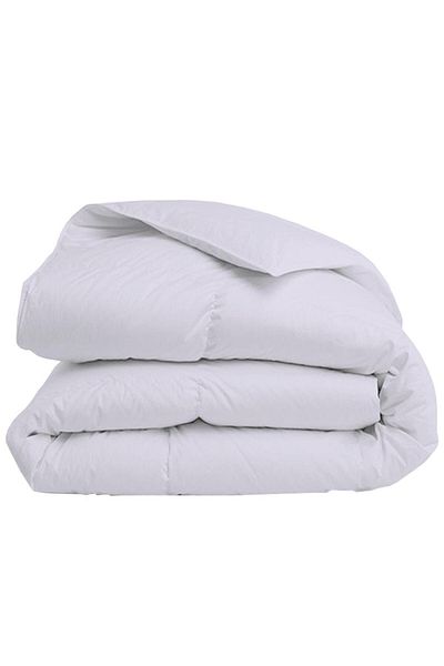 PRİVATE 1 Piece Hotel Type White Cotton Cotton Double Quilt 195x215 Cm