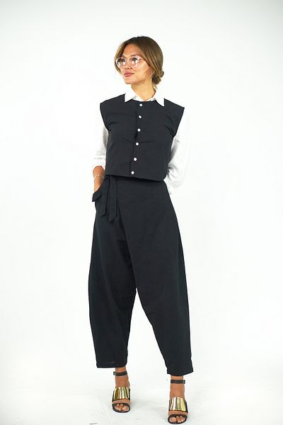 Catz Clothes Black Fair Trousers - Comfortable Fit and Stylish Design