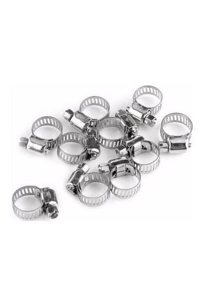 Baytec Bay-Tec MK1831 20-30x13Mm Metal Hose Clamp Adjustable 50 Pieces