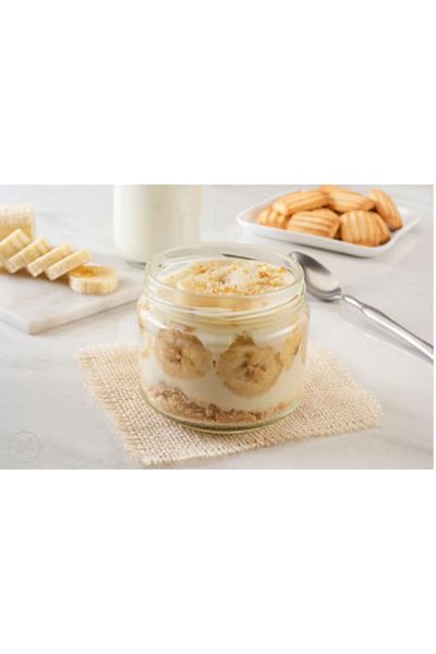 Kapgastro Magnolia Cup Magnolia Pudding Colorful Lid Dessert Cup Bowl Magnolia Jar Set 300 Cc 6 Pieces