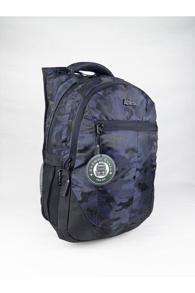 Bodmar Military Camouflage Orthopedic Supported Daily High School Travel Camouflage Backpack 45x30x25