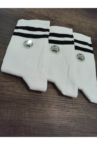 Leement socks Unisex Bamboo Tennis Sports Socks Quality Soft Textured 3 Pairs Premium Series