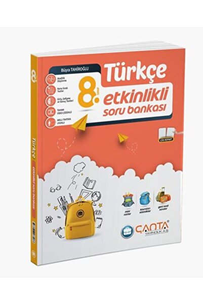 Çanta Yayıncılık Çanta Yayıncılık 8 Sınıf Kazanım Türkçe Soru Bankası 2024