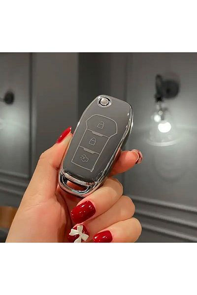 emii auto spare parts Fiesta Kuga Mondeo Ranger Focus Bmax Cmax Smax Key Case Cover Switch Model Gray