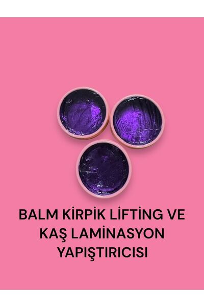 Lush Studio Balm Yapıştırıcı Kirpik Lifting Yapıştırıcısı Silikon Bazlı Ekstr...