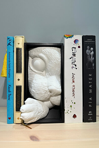 Printartz Декоративний тримач для книг у вигляді кота - цікавий і милий тримач для книг