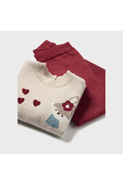 MAYORAL Bebek Kız İki Parça Örgü Seti -