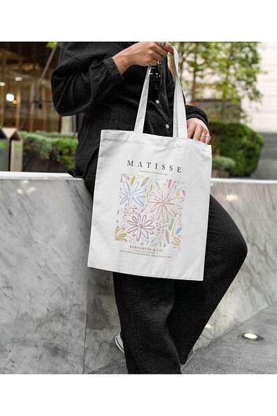 daystore Έντυπη υφασμάτινη τσάντα Matisse