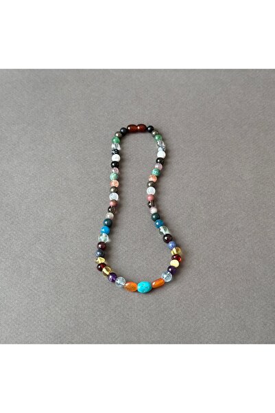 turkuaz&naturelTaşçıMurat1990 Öğrenci Başarı Kolyesi Doğal Taş Okul ve Ders Ç...