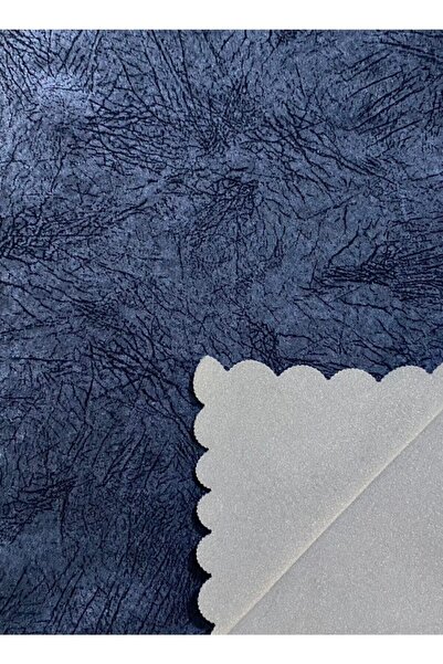 çıkrıkçı tekstil Indigo Mavi Süngerli Kaymaz Taban Koltuk Örtüsü 1 Adet