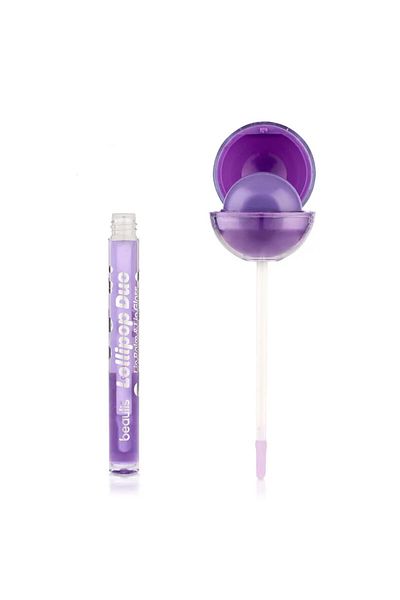 beaulis Lollipop Duo 548 Purple - Lip Balm and Gloss