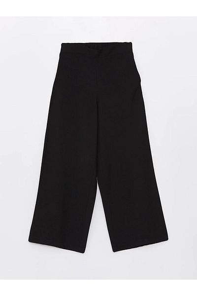 LC Waikiki LCW Modest Women - Straight Palazzo Trousers with Elastic Waist